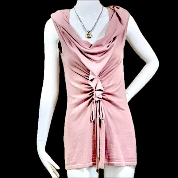 ๐ท๏ธ NWT Escada Light Litchi Cashmere Top - Picture 3 of 10